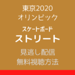 東京2020 オリンピックスケートボード「ストリート」テキスト,画像